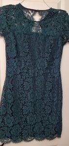 Lace keyhole dress by Banana Republic